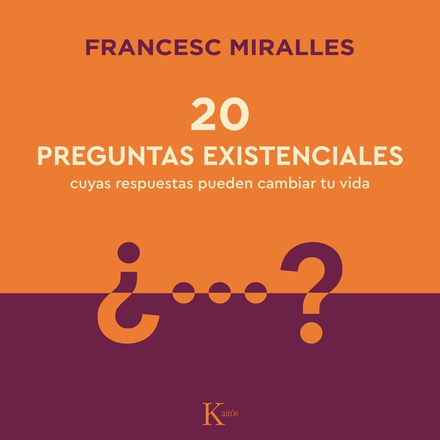 Book cover for 20 preguntas existenciales