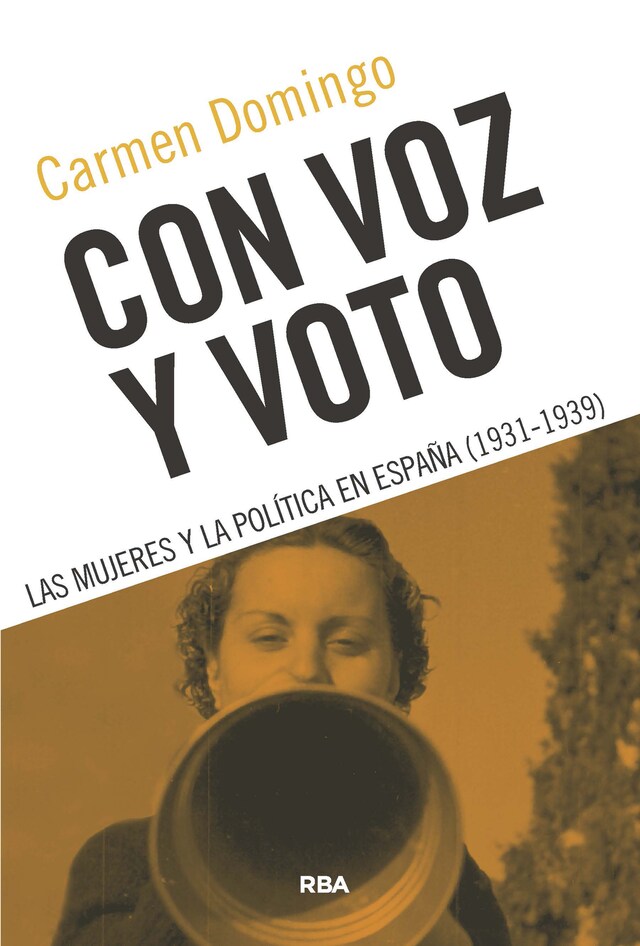 Copertina del libro per Con voz y voto