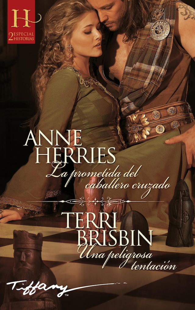 Book cover for La prometida del caballero cruzado - Una peligrosa tentación