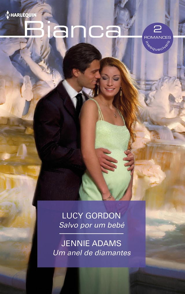 Book cover for Salvo por um bebé - Um anel de diamantes