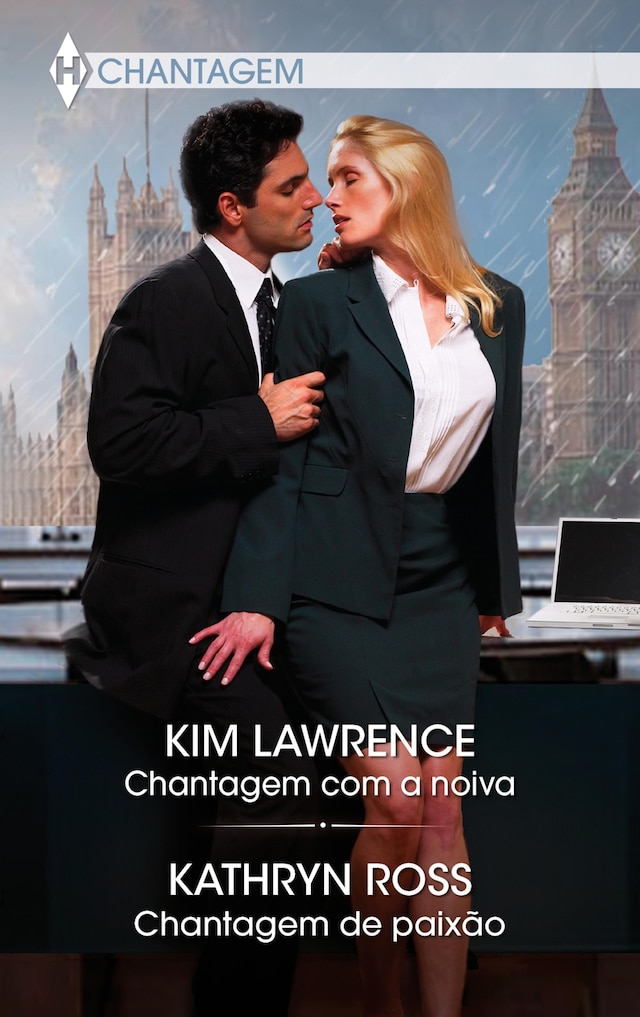 Book cover for Chantagem com a noiva - Chantagem de paixão
