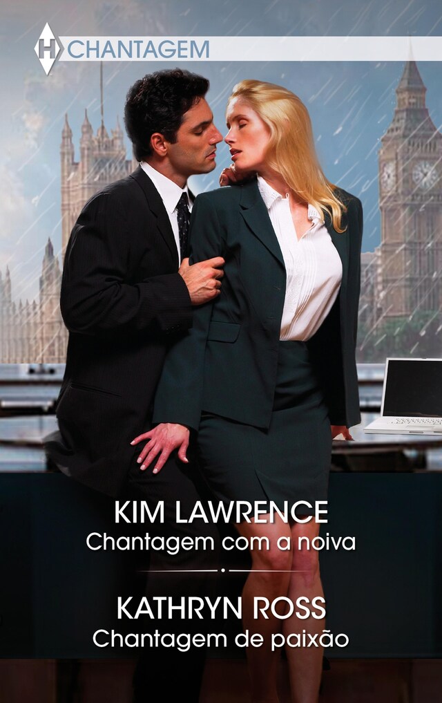 Book cover for Chantagem com a noiva - Chantagem de paixão