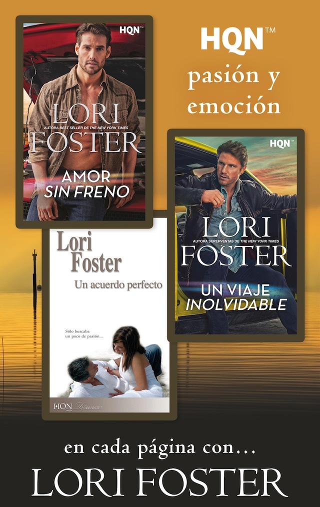 Copertina del libro per E-Pack HQN Lori Foster agosto 2023