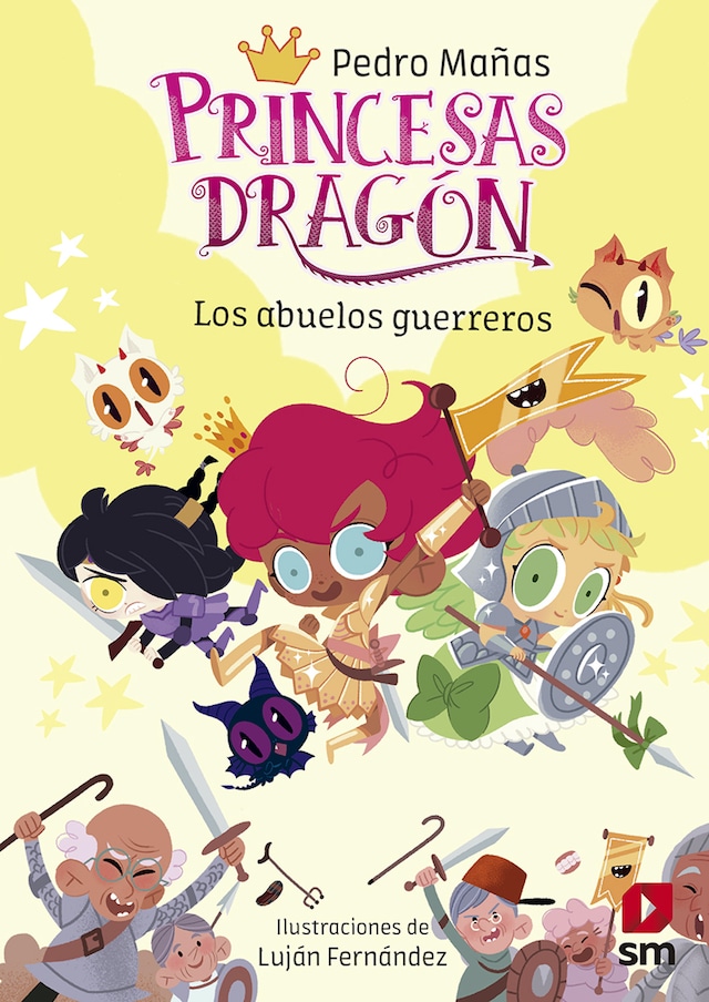 Okładka książki dla Princesas Dragón 16: Los abuelos guerreros