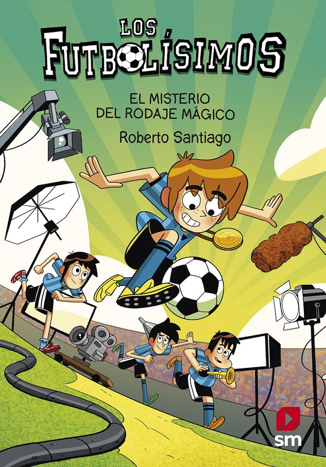Book cover for Los Futbolísimos 24: El misterio del rodaje mágico