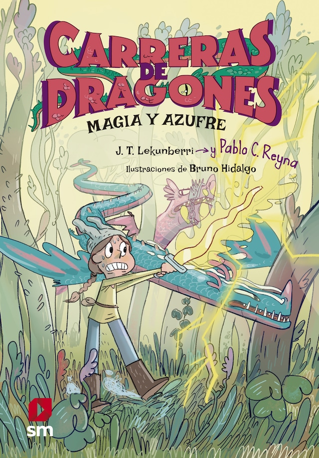 Kirjankansi teokselle Carreras de dragones 2: Magia y azufre