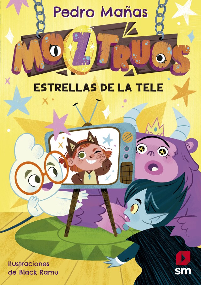 Boekomslag van Moztruos 4: Estrellas de la tele