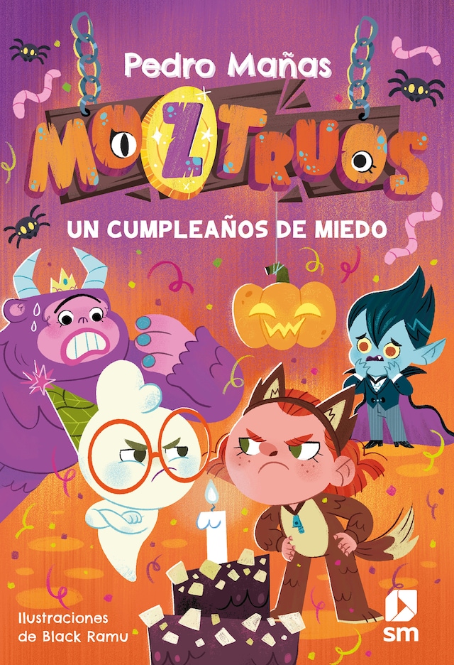 Buchcover für Moztruos 6: Un cumpleaños de miedo