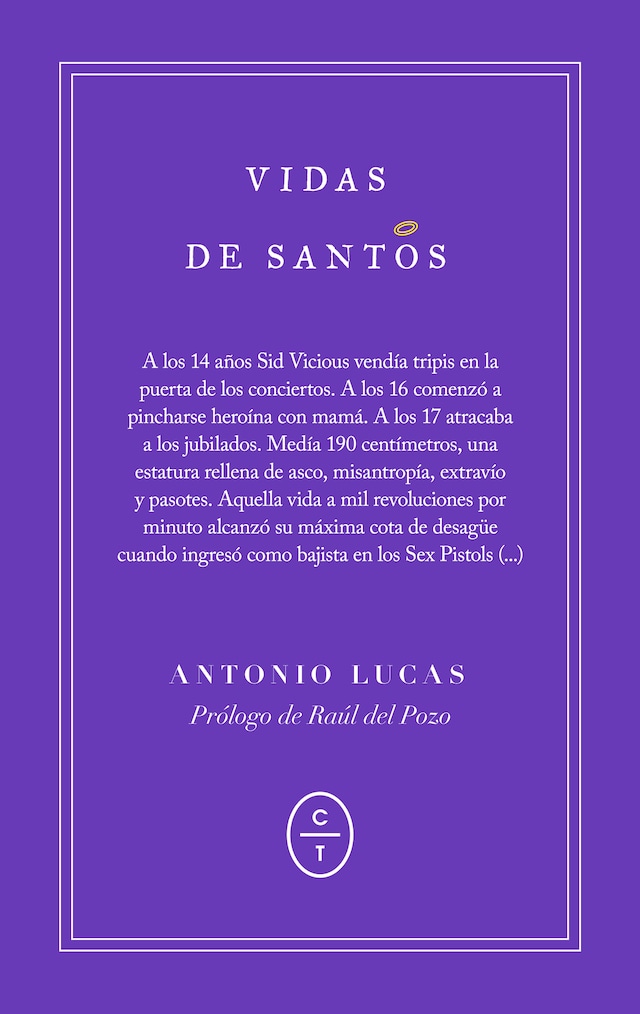 Okładka książki dla Vidas de santos