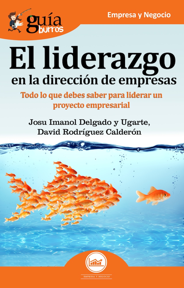 Boekomslag van GuíaBurros El liderazgo en la dirección de empresas