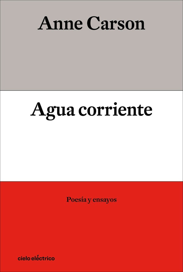 Book cover for Agua corriente