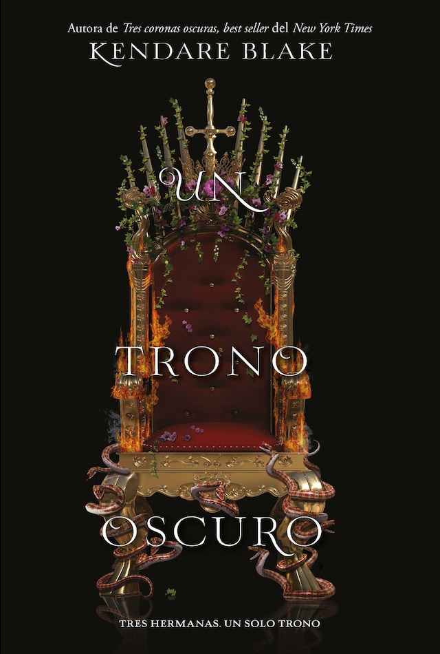 Book cover for Un trono oscuro