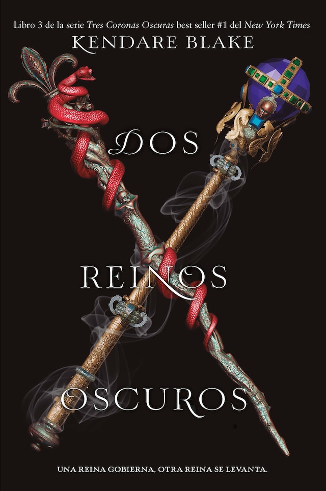Book cover for Dos reinos oscuros