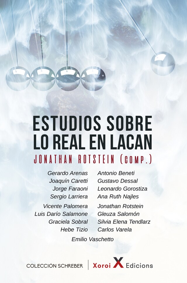 Book cover for Estudios sobre lo real en Lacan