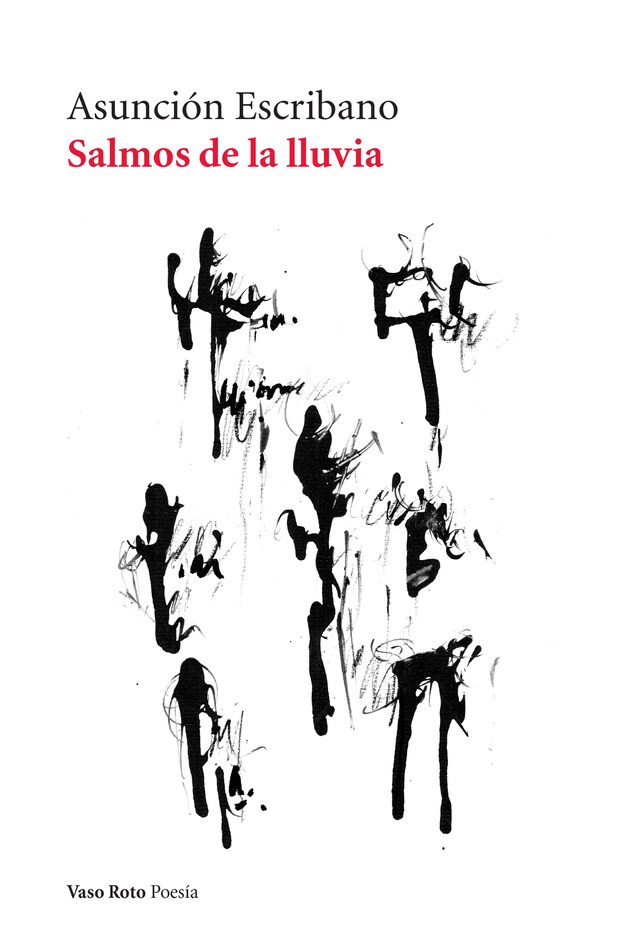 Copertina del libro per Salmos de la lluvia