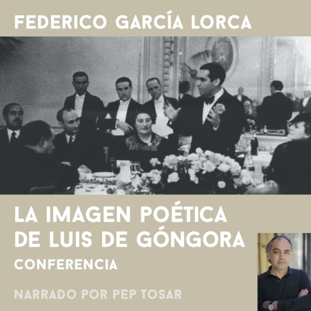 Boekomslag van La imagen poética de Luís de Góngora: narrado por Pep Tosar