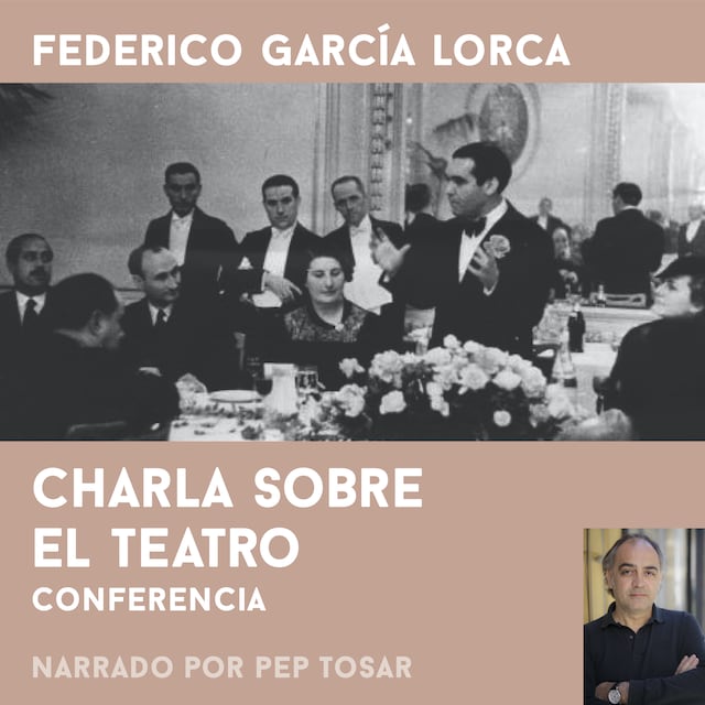 Book cover for Charla sobre el teatro: narrado por Pep Tosar