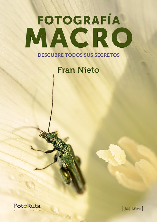 Copertina del libro per Fotografía Macro