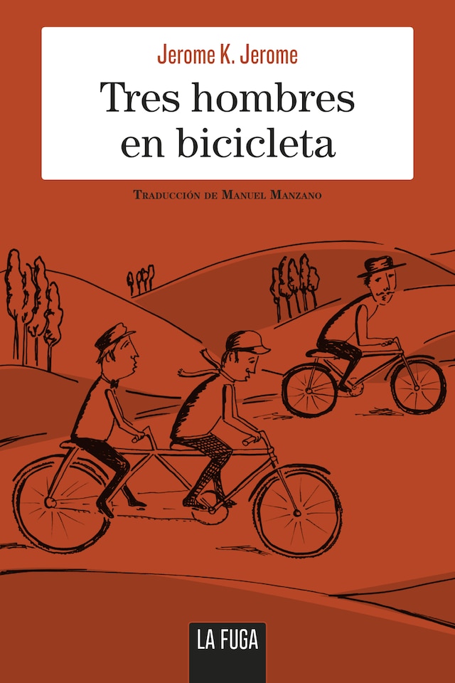 Couverture de livre pour Tres hombres en bicicleta
