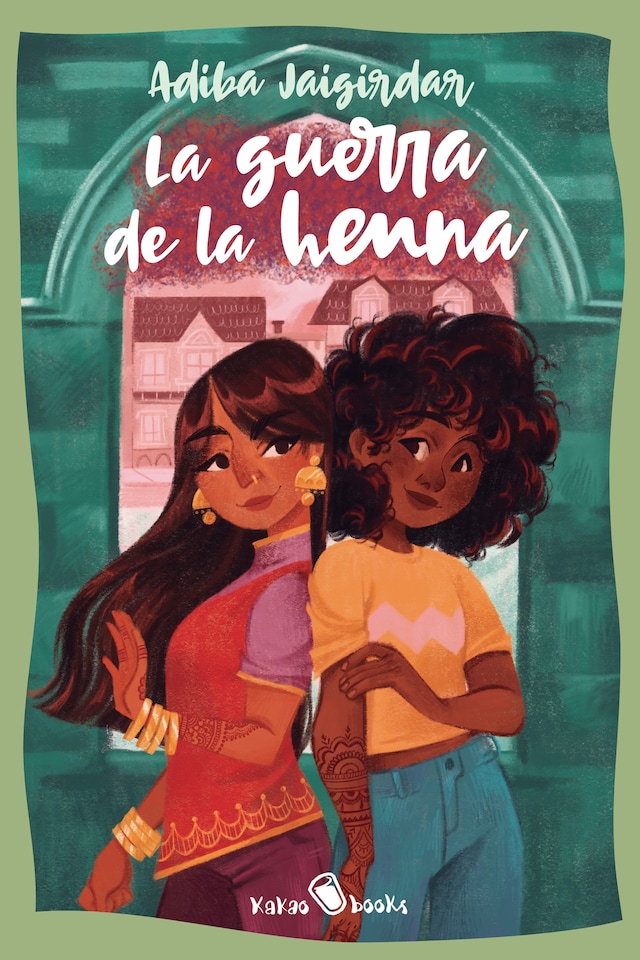 Book cover for La guerra de la henna
