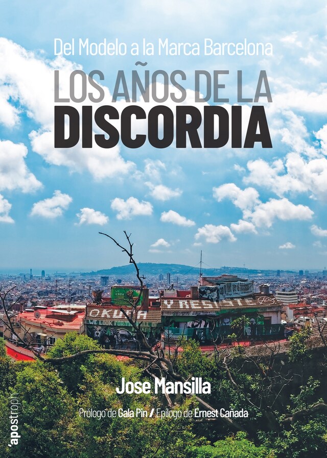 Book cover for Los años de la discordia