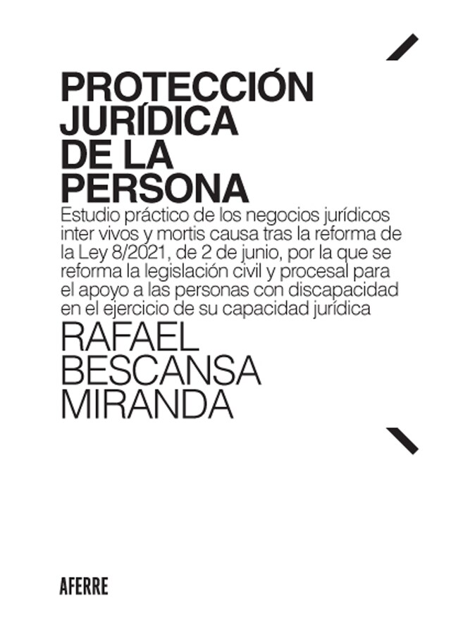 Book cover for Protección jurídica de la persona