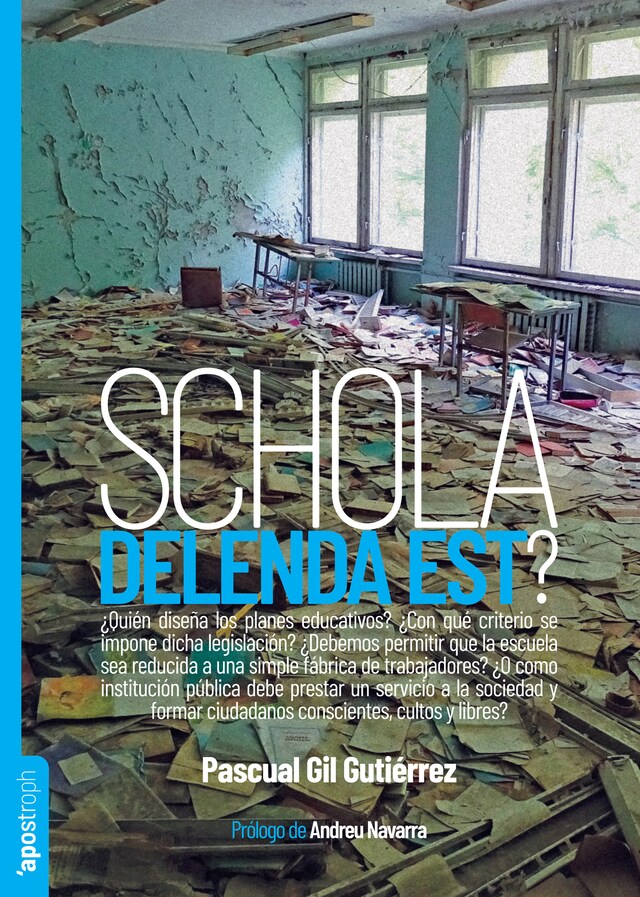 Book cover for Schola delenda est?