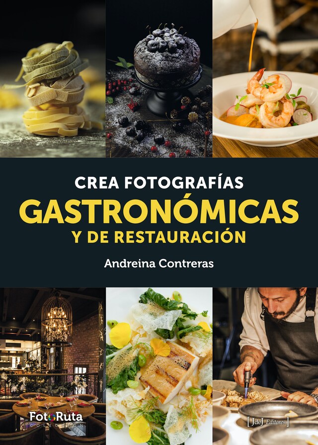 Boekomslag van Crea fotografías gastronómicas y de restauración