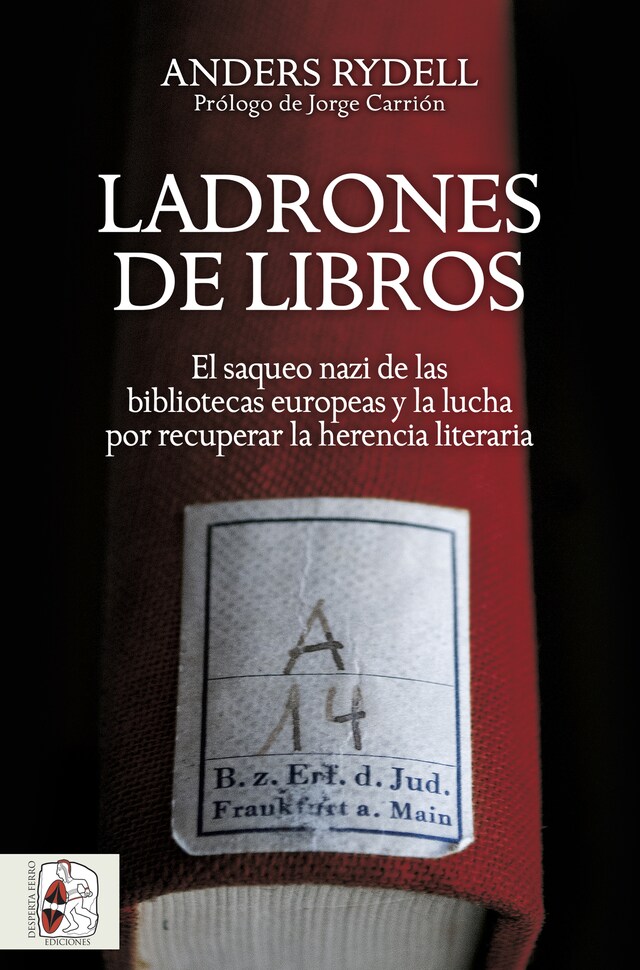Book cover for Ladrones de libros