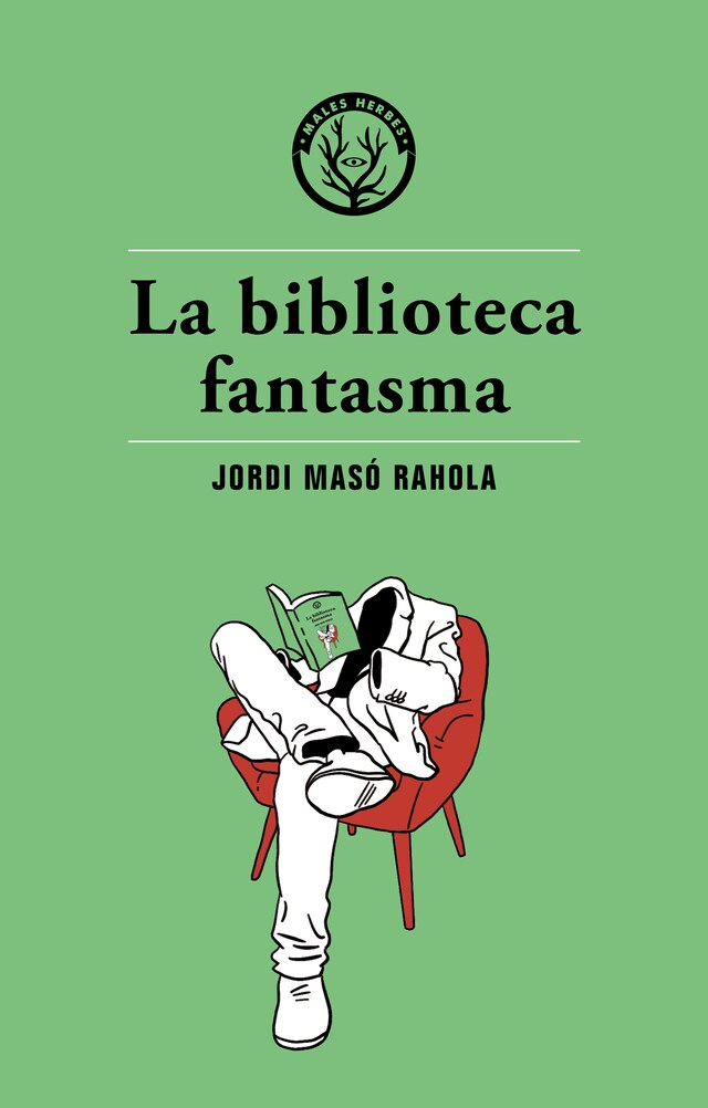 Book cover for La biblioteca fantasma