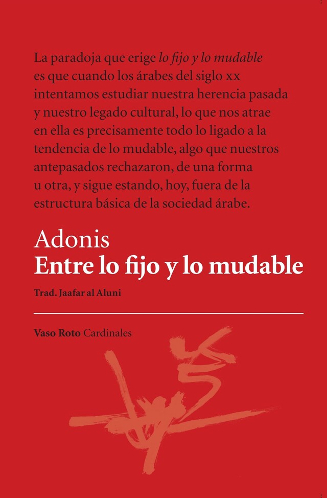 Okładka książki dla Entre lo fijo y lo mudable
