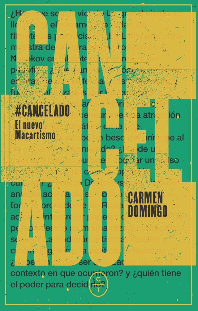 Buchcover für Cancelado