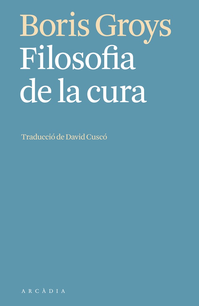 Book cover for Filosofia de la cura