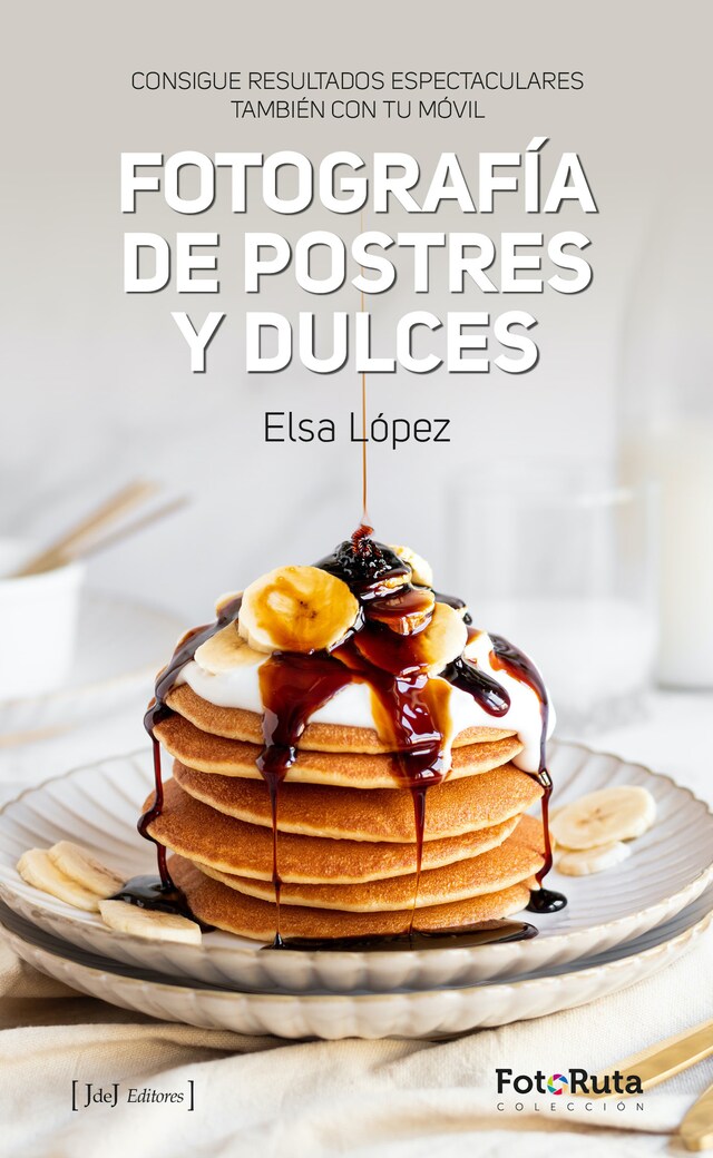 Portada de libro para Fotografía de postres y dulces