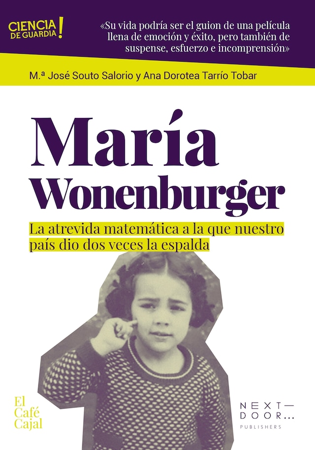 Kirjankansi teokselle María Wonenburger