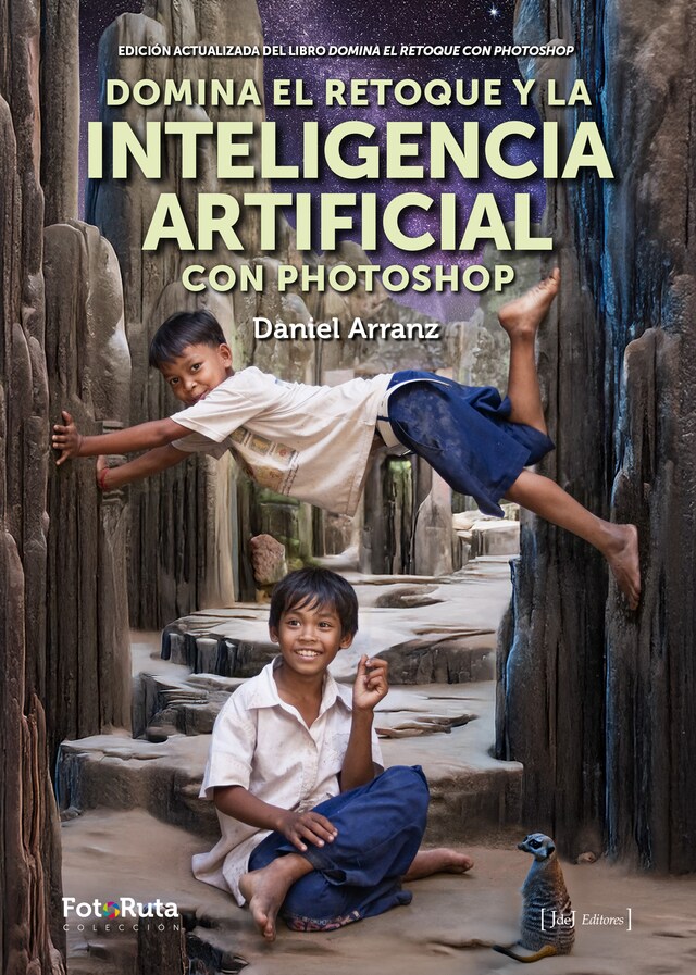 Book cover for Domina el retoque y la Inteligencia Artificial con Photoshop