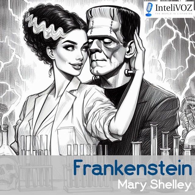 Book cover for Frankenstein