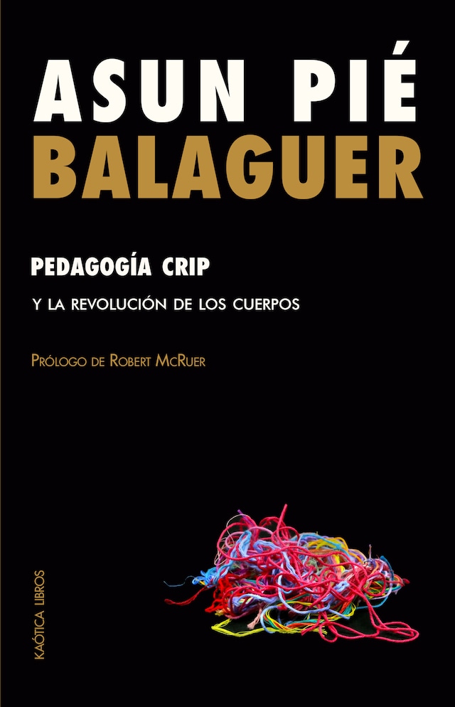 Book cover for Pedagogía crip