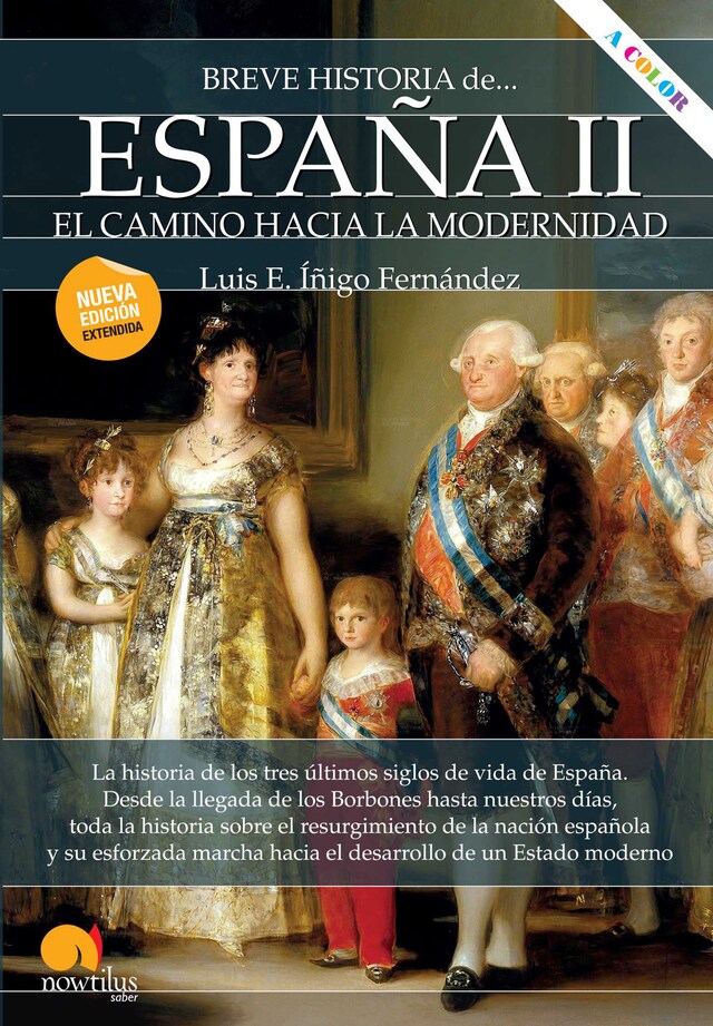 Copertina del libro per Breve historia de España II: el camino hacia la modernidad