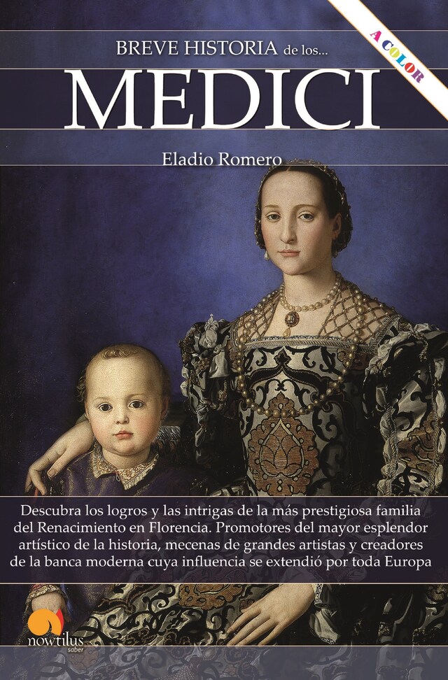 Okładka książki dla Breve historia de los Medici NUEVA EDICIÓN