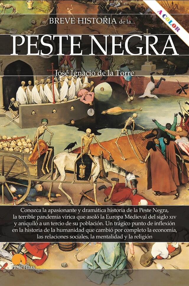 Book cover for Breve historia de la peste negra