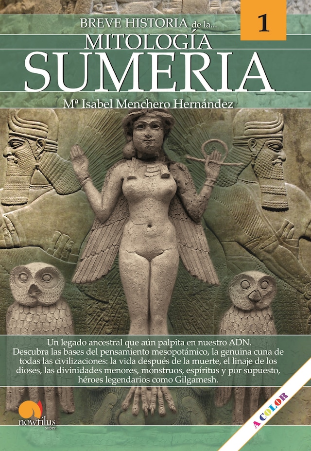 Portada de libro para Breve historia de la mitología sumeria