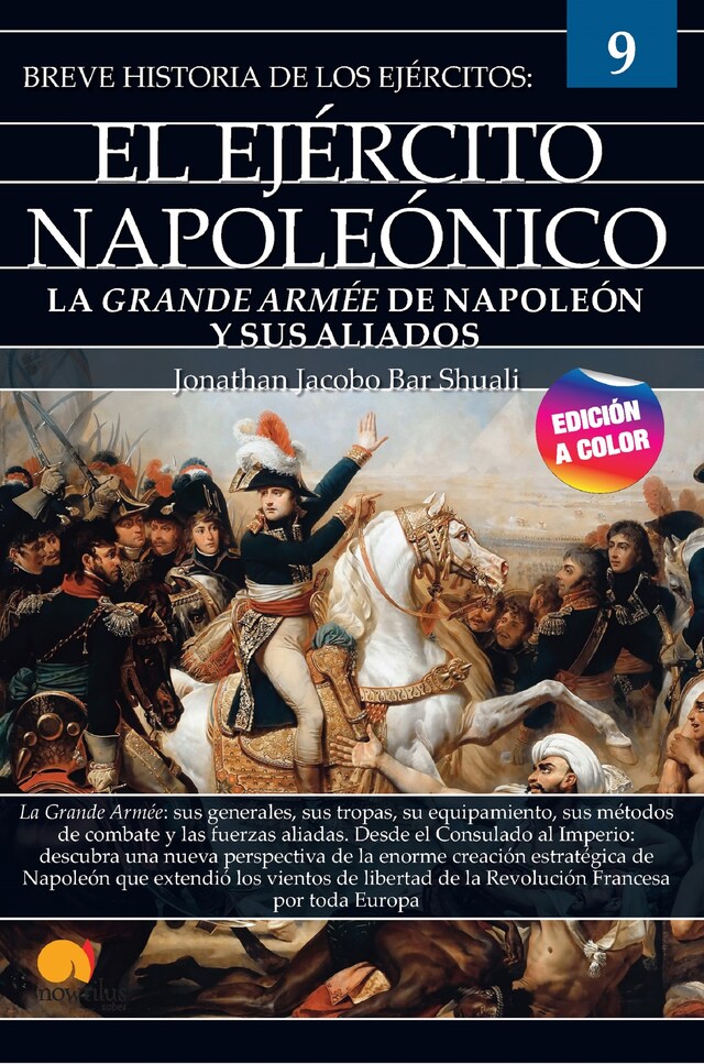 Couverture de livre pour Breve historia del ejército napoleónico