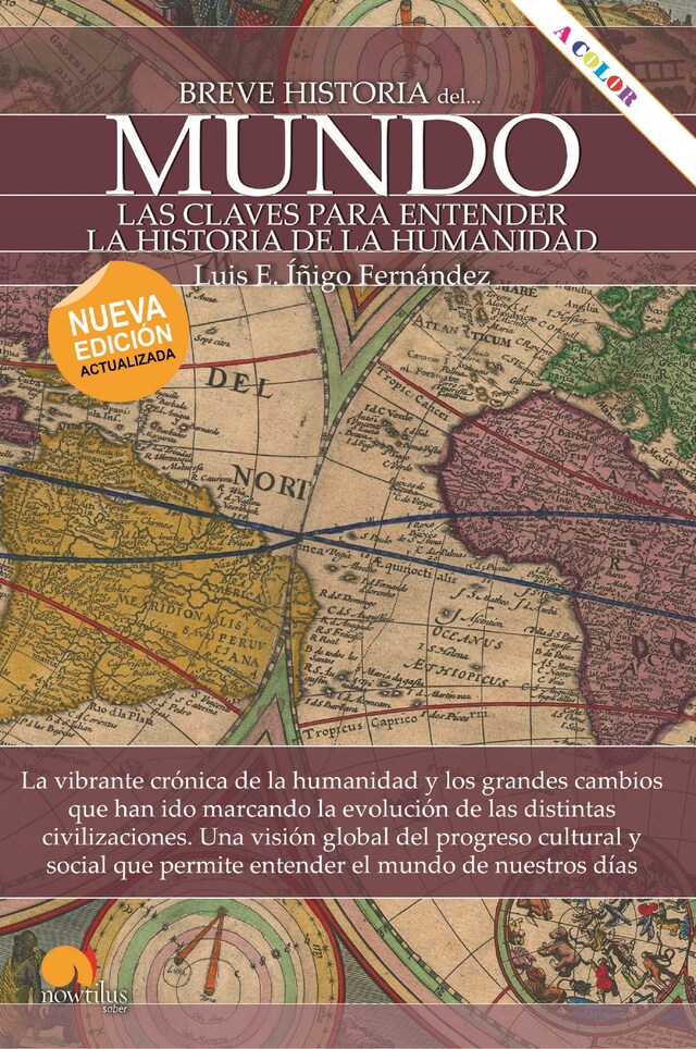 Couverture de livre pour Breve historia del mundo. Nueva edición actualizada a color