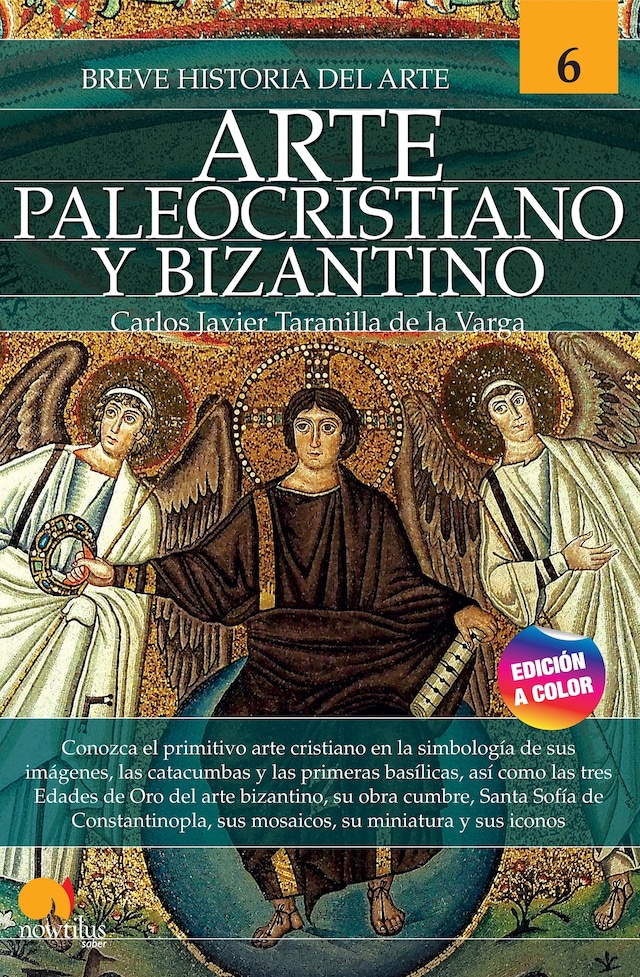 Book cover for Breve historia del arte paleocristiano y bizantino