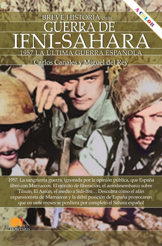 Portada de libro para Breve historia de la Guerra de Ifni-Sáhara N.E. color