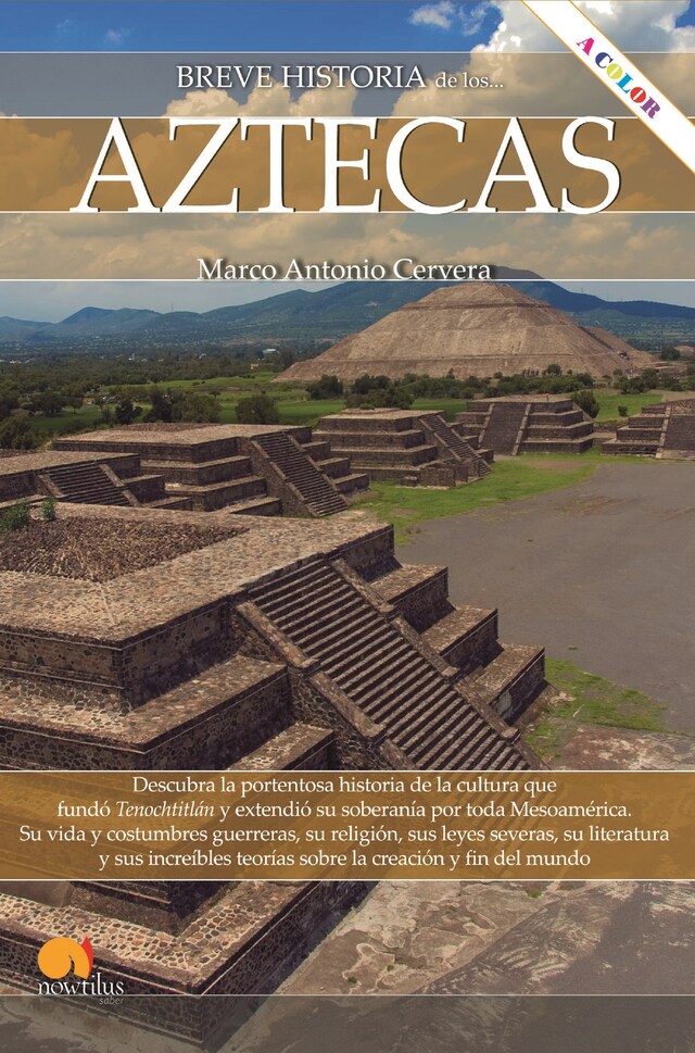 Portada de libro para Breve historia de los aztecas N.E. color