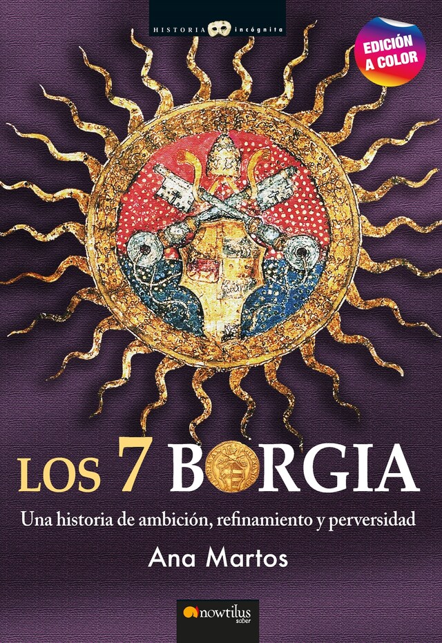 Book cover for Los 7 Borgia NUEVA EDICIÓN