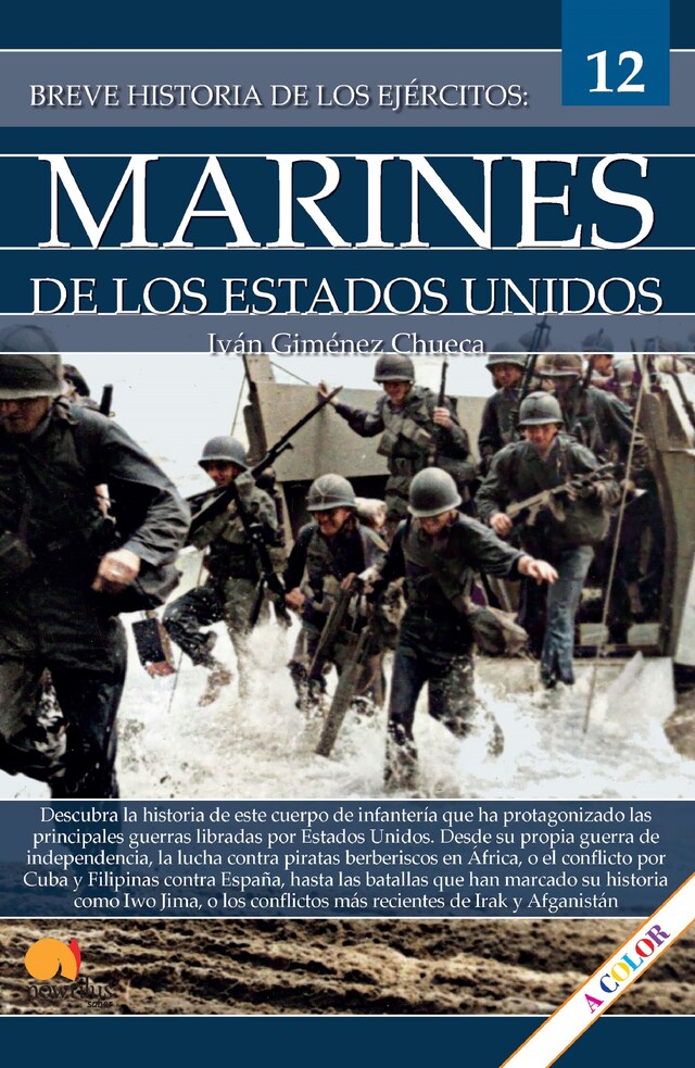 Okładka książki dla Breve historia de los Marines de Estados Unidos