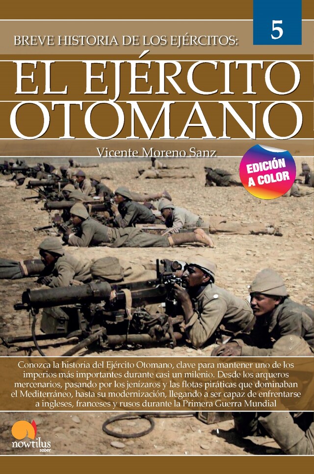 Boekomslag van Breve historia del Ejército Otomano